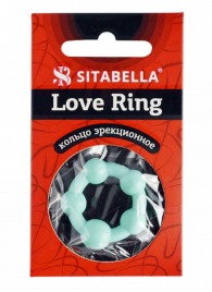 Цветное эрекционное кольцо с 5 бусинами Love Ring - Sitabella - в Волжском купить с доставкой