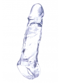 Прозрачная насадка-удлинитель Length Enhancer с подхватом - 16 см. - NMC - в Волжском купить с доставкой