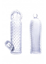 Набор из 2 прозрачных насадок на член Seductive Tickler Sleeves - NMC - в Волжском купить с доставкой