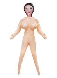 Телесная надувная секс-кукла с пышным бюстом - NMC - в Волжском купить с доставкой