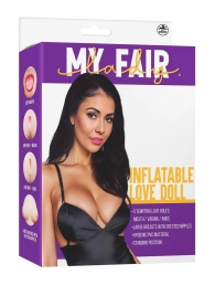 Телесная надувная секс-кукла с 3 любовными отверстиями - NMC - в Волжском купить с доставкой