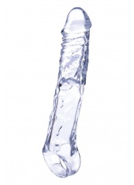 Прозрачная насадка-удлинитель Length Enhancer с подхватом - 22,3 см. - NMC - в Волжском купить с доставкой