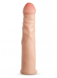 Телесная насадка-удлинитель Fortitude с подхватом - 17,7 см. - Blush Novelties - в Волжском купить с доставкой