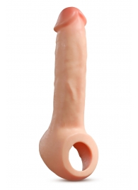 Телесная насадка-удлинитель Thrive 8.75 Inch Realistic Penis Extender Sleeve - 22,2 см. - Blush Novelties - в Волжском купить с доставкой