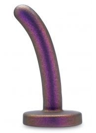 Фиолетовая насадка с гладкой поверхностью Surrender 4.75 Inch Beginner Pegging Dildo - 12 см. - Blush Novelties - купить с доставкой в Волжском