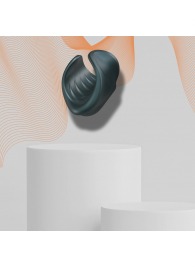 Серый сквозной мастурбатор с вибрацией Manwan Starter - Manwan - в Волжском купить с доставкой