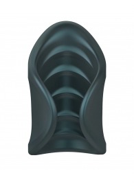 Серый сквозной мастурбатор с вибрацией Manwan Starter - Manwan - в Волжском купить с доставкой