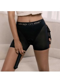 Трусики-шорты для фиксации насадок Strap-on-me Harness Lingerie Halo - size L - Strap-on-me - купить с доставкой в Волжском