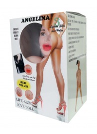 Надувная секс-кукла Angelina 3D - Boys of Toys - в Волжском купить с доставкой