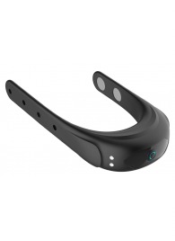 Черное эрекционное виброкольцо на ремешках - Boys of Toys - в Волжском купить с доставкой