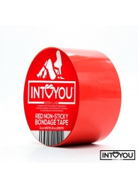 Красный скотч для фиксации Non-Sticky Bondage Tape - 15 м. - Intoyou - купить с доставкой в Волжском