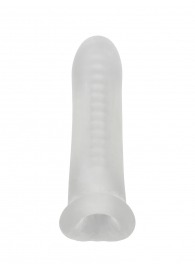 Белый фаллоудлинитель Striker - 13,5 см. - Lola Games - в Волжском купить с доставкой