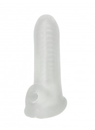 Белый фаллоудлинитель Striker - 13,5 см. - Lola Games - в Волжском купить с доставкой