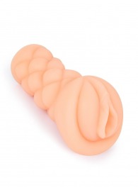 Телесный мастурбатор-вагина с вибропулей и эрекционными кольцами в комплекте - Sexy Girl - в Волжском купить с доставкой