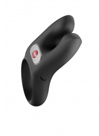 Черное эрекционное виброкольцо Nos - Fun Factory - в Волжском купить с доставкой