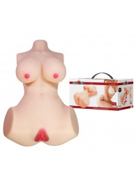 Мастурбатор-торс Aveline с 2 любовными тоннелями - Baile - в Волжском купить с доставкой