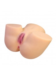 Телесный мастурбатор Liora с 2 любовными тоннелями - Baile - в Волжском купить с доставкой