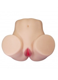 Телесный мастурбатор Julia с 2 любовными каналами - Baile - в Волжском купить с доставкой