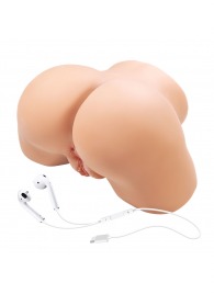 Телесный мастурбатор Olivia с 2 любовными отверстиями - Baile - в Волжском купить с доставкой