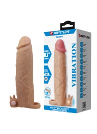 Телесная насадка на пенис Xerxes - 22 см. - Baile - в Волжском купить с доставкой