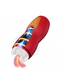 Интерактивный мастурбатор Solara с нагревом, вибрацией и поступательными движениями - Shots Media BV - в Волжском купить с доставкой