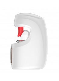 Белый мастурбатор с язычком и возвратно-поступательными движениями - Secwell - в Волжском купить с доставкой