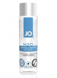 Охлаждающий лубрикант на водной основе JO Personal Lubricant H2O COOLING - 120 мл. - System JO - купить с доставкой в Волжском