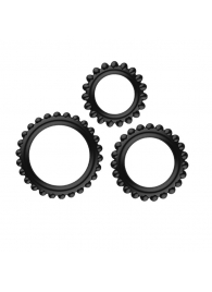 Набор из 3 ребристых эреционных колец TITAN - Baile - в Волжском купить с доставкой