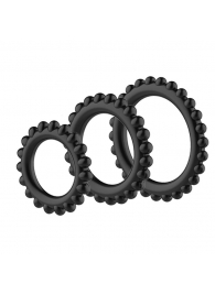 Набор из 3 ребристых эреционных колец TITAN - Baile - в Волжском купить с доставкой