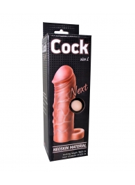 Фаллоудлинитель с кольцом COCK size L - 16,5 см. - LOVETOY (А-Полимер) - в Волжском купить с доставкой