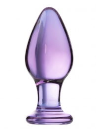 Стеклянная анально-вагинальная пробка - 11 см. - Sexus