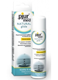 Нейтральный лубрикант на водной основе pjur MED Natural glide - 100 мл. - Pjur - купить с доставкой в Волжском