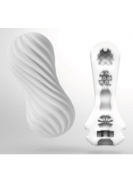 Мастурбатор FLEX Silky White с мягким рельефом - Tenga - в Волжском купить с доставкой