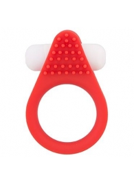 Красное эрекционное кольцо LIT-UP SILICONE STIMU RING 1 RED - Dream Toys - в Волжском купить с доставкой