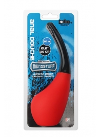 Анальный душ MENZSTUFF 310ML ANAL DOUCHE RED/BLACK - Dream Toys - купить с доставкой в Волжском