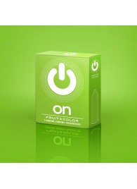 Цветные ароматизированные презервативы ON) Fruit   Color - 3 шт. - ON) - купить с доставкой в Волжском