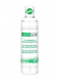 Гель-смазка 2-в-1 MASSAGE   LUBRICANT ALOE VERA - 300 мл. - Waterglide - купить с доставкой в Волжском