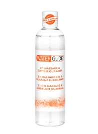 Гель-смазка 2-в-1 MASSAGE   LUBRICANT GUARANA - 300 мл. - Waterglide - купить с доставкой в Волжском