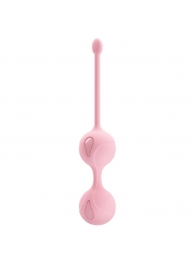 Нежно-розовые вагинальные шарики Kegel Tighten Up I - Baile