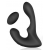 Черный силиконовый вибромассажер простаты с пультом ДУ - Sex Expert - в Волжском купить с доставкой