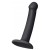 Черный фаллос на присоске Silicone Bendable Dildo S - 17 см. - Strap-on-me - купить с доставкой в Волжском