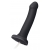 Черный фаллос с имитацией эякуляции Silicon Cum Dildo L - 19,6 см. - Strap-on-me - купить с доставкой в Волжском