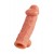 Телесная насадка на фаллос с фиксацией мошонки EXTREME SLEEVE - 15,6 см. - KOKOS - в Волжском купить с доставкой