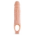 Телесный реалистичный фаллоудлинитель 9 Inch Silicone Cock Sheath Penis Extender - 22,86 см. - Blush Novelties - в Волжском купить с доставкой