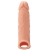 Телесная насадка EXTENDER WITH BALL STRAP 6.5 - 17 см. - Dream Toys - в Волжском купить с доставкой
