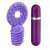 Фиолетовое эрекционное виброкольцо с 10 режимами вибрации Dash - NMC - в Волжском купить с доставкой