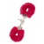 Металлические наручники с красной меховой опушкой METAL HANDCUFF WITH PLUSH RED - Dream Toys - купить с доставкой в Волжском