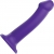 Фиолетовый фаллоимитатор-насадка Strap-On-Me Dildo Dual Density size L - 19 см. - Strap-on-me - купить с доставкой в Волжском