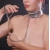 Серебристый ошейник из искусственной кожи - Sitabella - купить с доставкой в Волжском