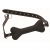 Черный кляп в форме косточки Hound Adjustable Dog Bone Gag - XR Brands - купить с доставкой в Волжском